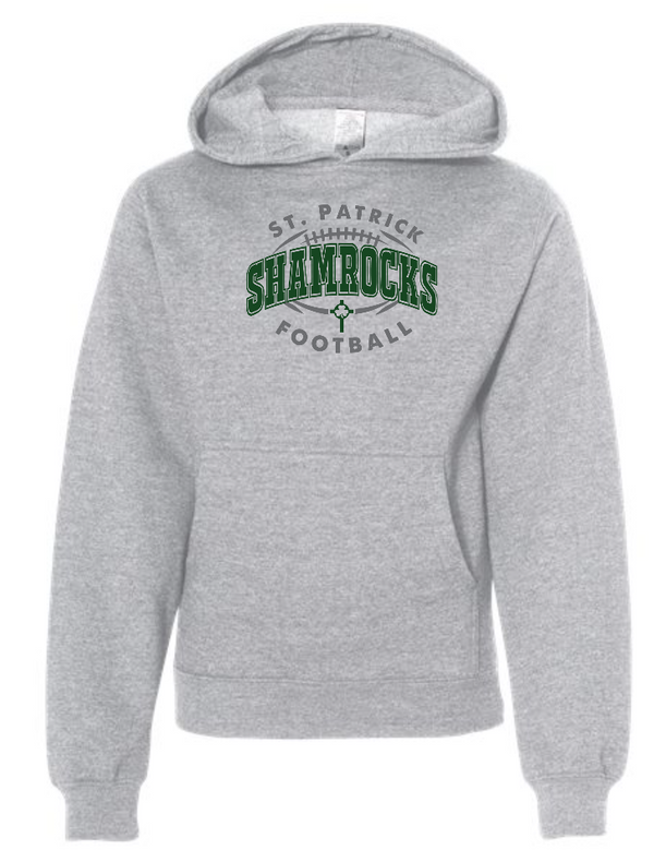 St. Patrick Football 2022 - Grey Youth Hoodie