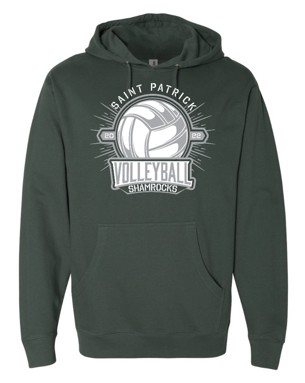 St. Patrick Volleyball 2022 - Green Unisex Hoodie