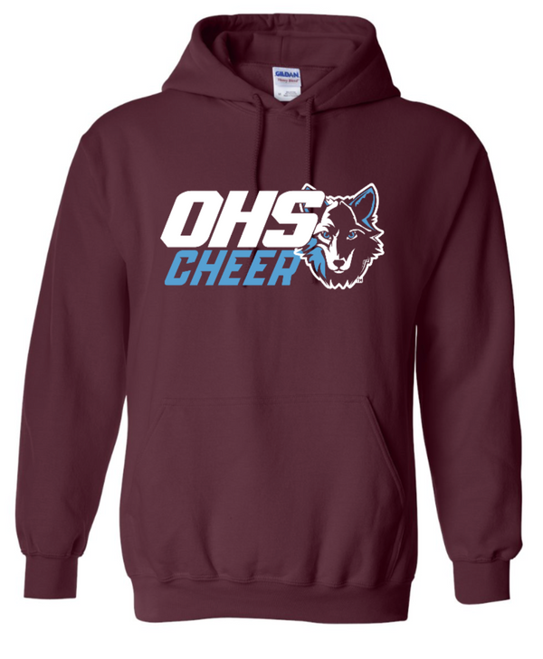 Okemos Cheer - Maroon Hoodie