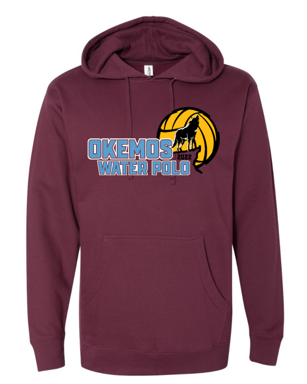 Okemos Boys Water Polo - Maroon Adult Unisex Hoodie