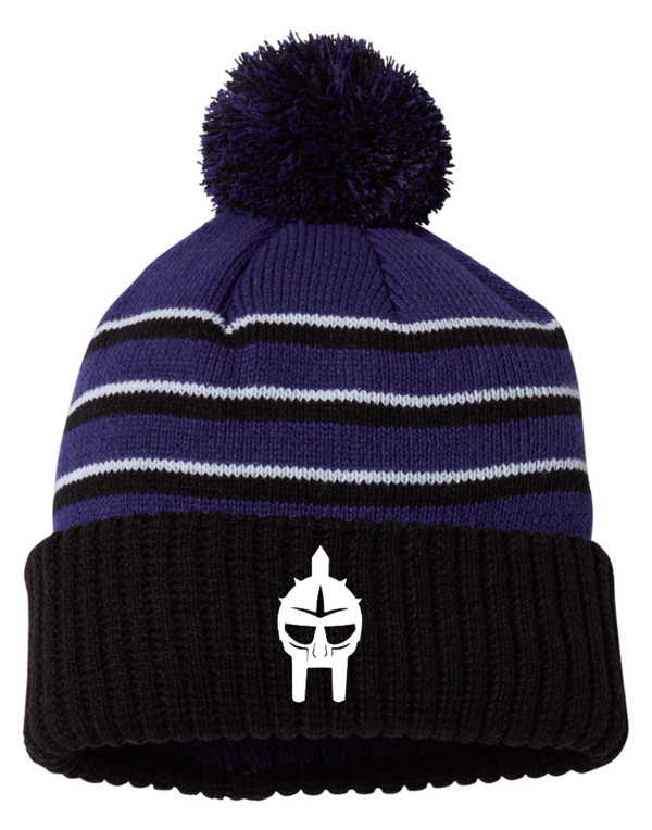 Lansing Gladiators - Embroidered Cuffed Winter Hat