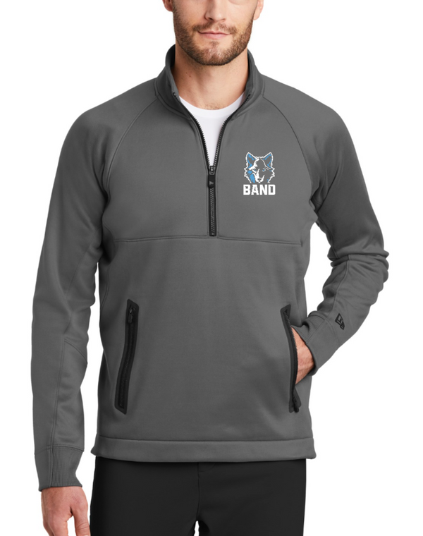 Okemos Band - New Era Unisex Adult 1/4 Zip Pullover