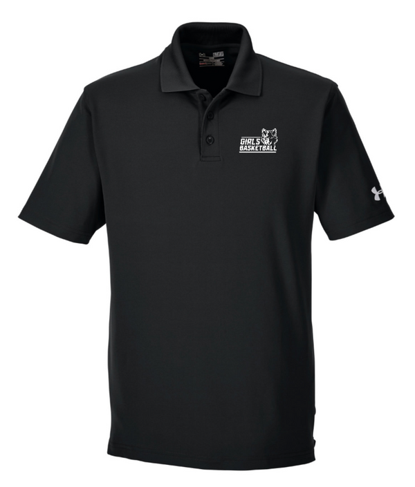 OHS Girls Basketball - Under Armor Black Polo