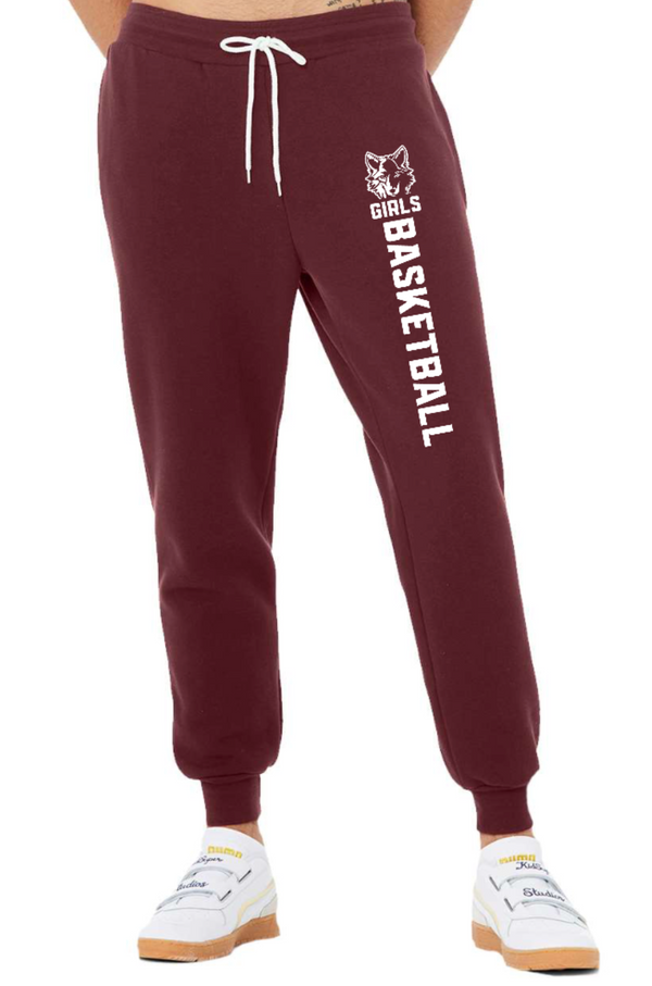 OHS Girls Basketball - Bella Canvas Adult Unisex Maroon Joggers