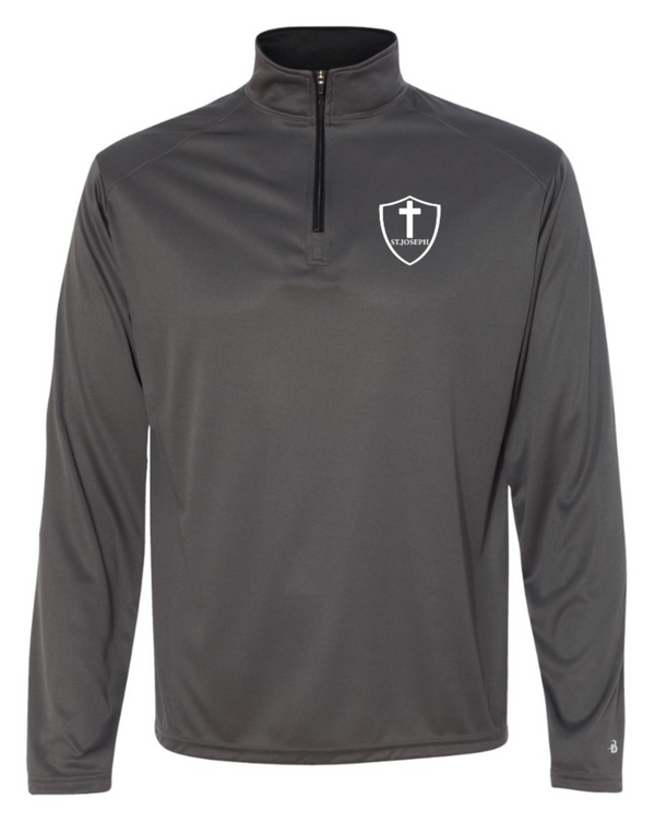 St. Joseph - Embroidered Performance Quarter Zip - Unisex