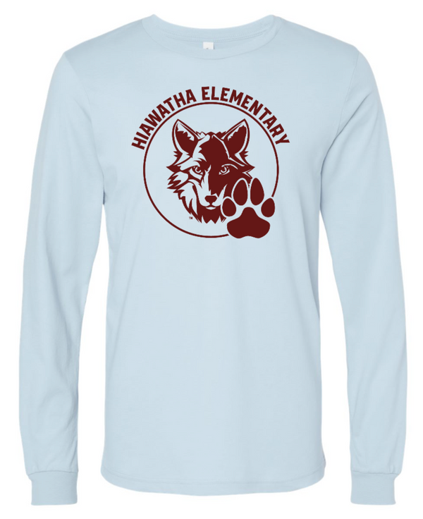 Hiawatha PTO - Adult Unisex Blue Long Sleeve