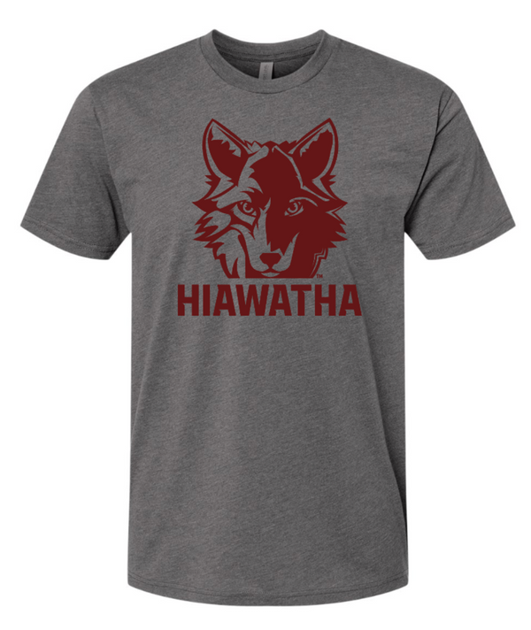 Hiawatha PTO - Adult Unisex T-Shirt- Grey