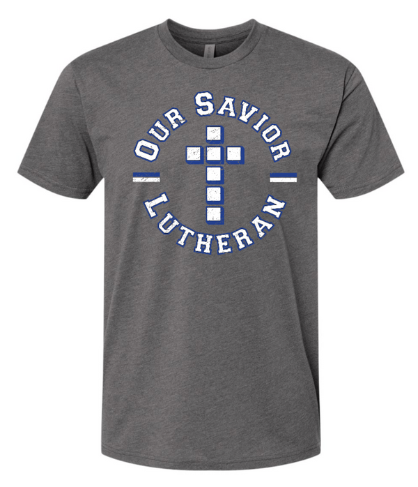 OSL - Unisex Circle Design T-Shirt