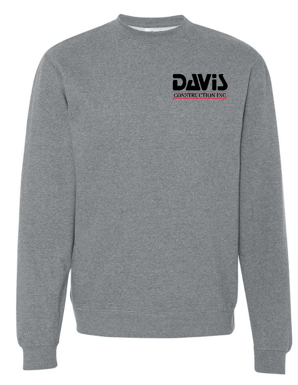 Davis Construction - Crewneck Sweatshirt