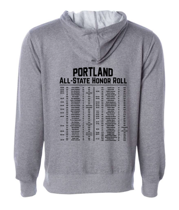 Raider Wrestling - Unisex Hoodie - Grey