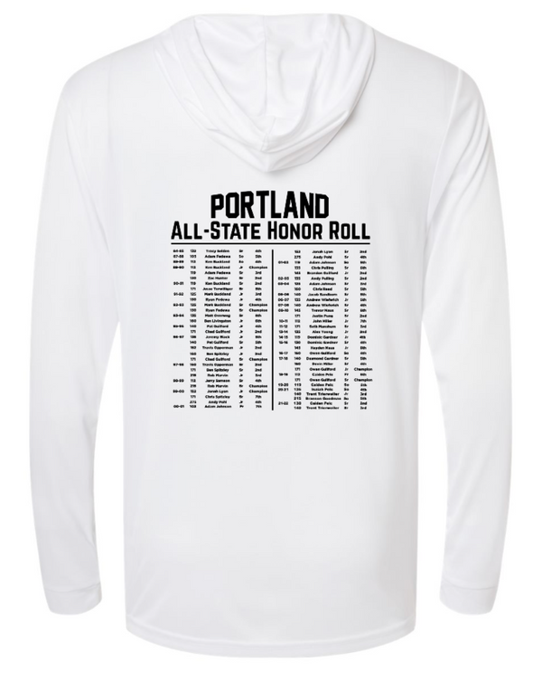 Raider Wrestling - Long Sleeve Hooded T-Shirt