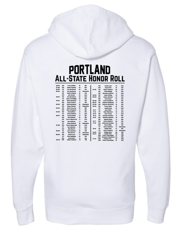 Raider Wrestling - Unisex Hoodie - White