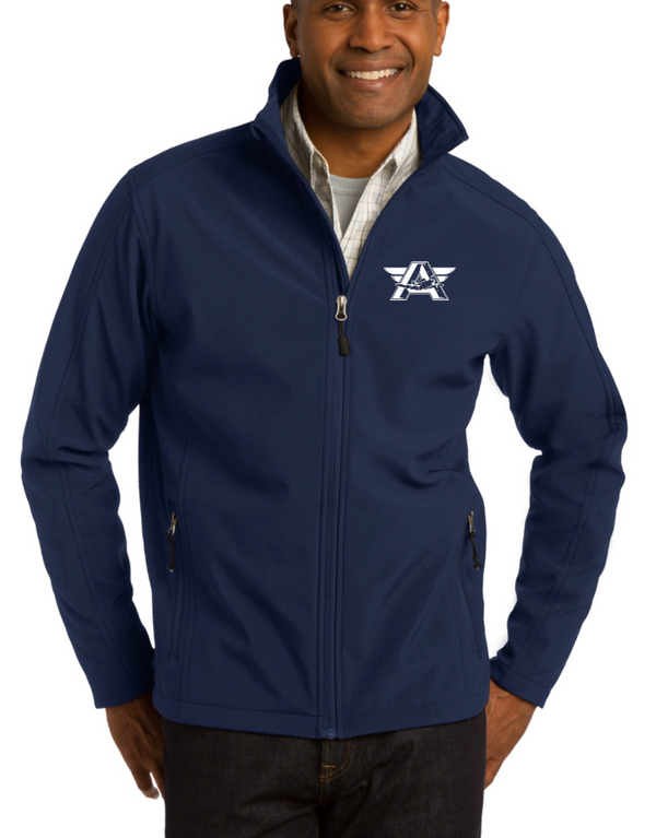 Sky Crossing - Embroidered Unisex Softshell Jacket
