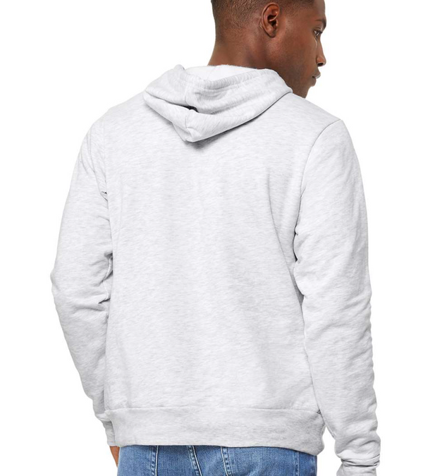 Sky Crossing - Unisex Soft Sponge Fleece Hoodie - Ash