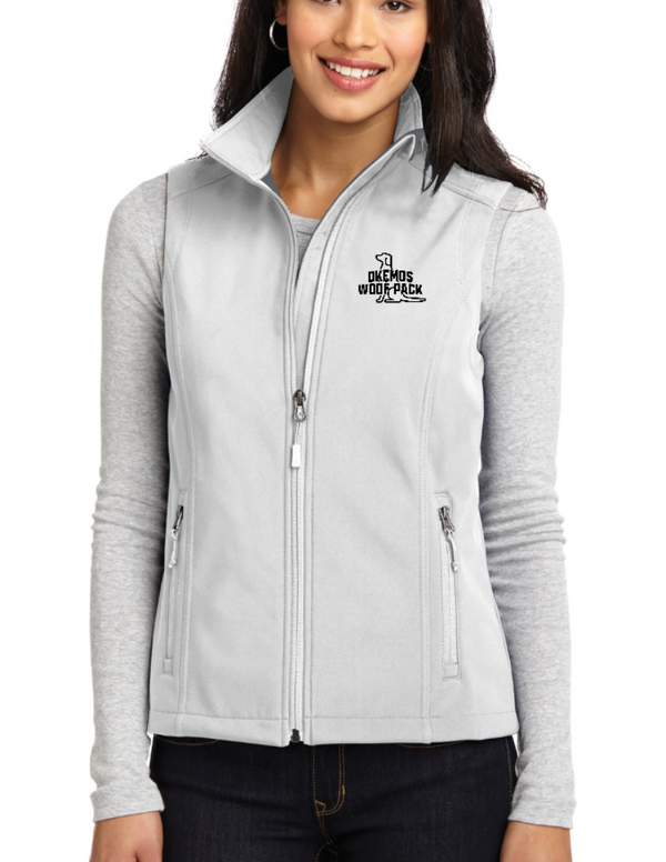 Okemos Woof Pack - Port Authority - Ladies Core Soft Shell Vest