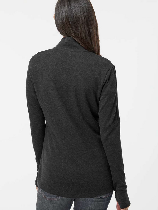 Okemos Operations - Adidas - Women's 3-Stripes Quarter-Zip Sweater