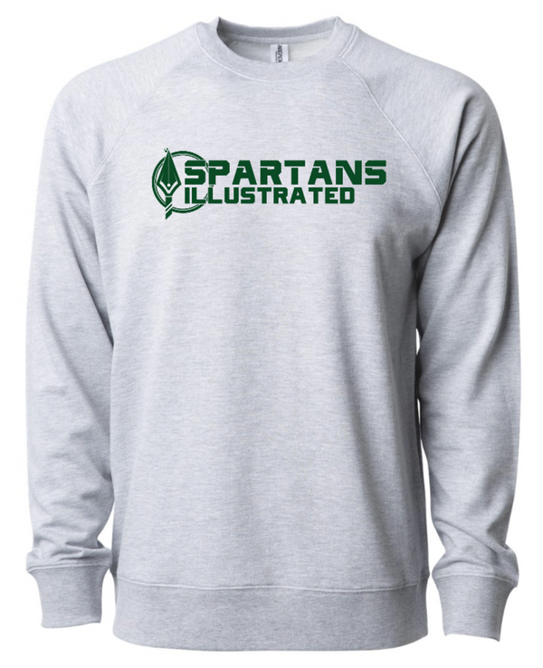 Spartans Illustrated - Unisex Adult Grey Sweatshirt