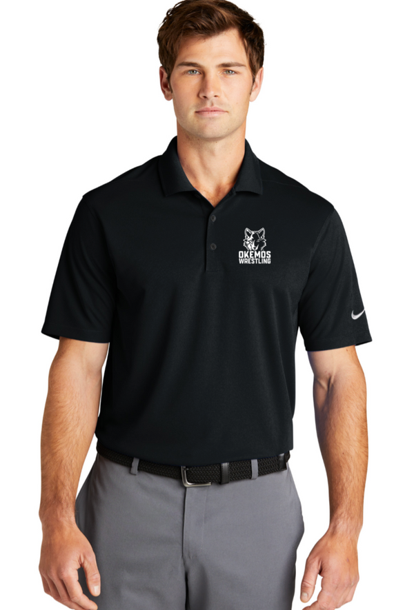Okemos Wrestling - Nike - Dri-FIT Micro Pique 2.0 Polo