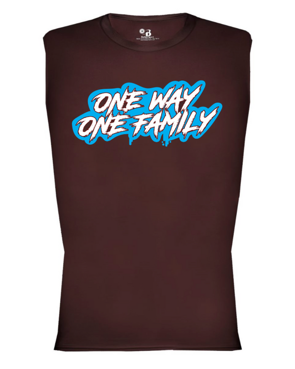 Okemos Football 2023 - Sleeveless Compression Shirt