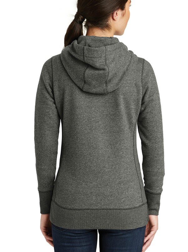 OHS Lacrosse - New Era - Embroidered Ladies French Terry Full-Zip Hoodie