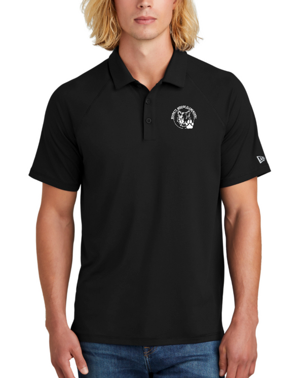 Bennett Woods - New Era - Black Unisex Power Polo