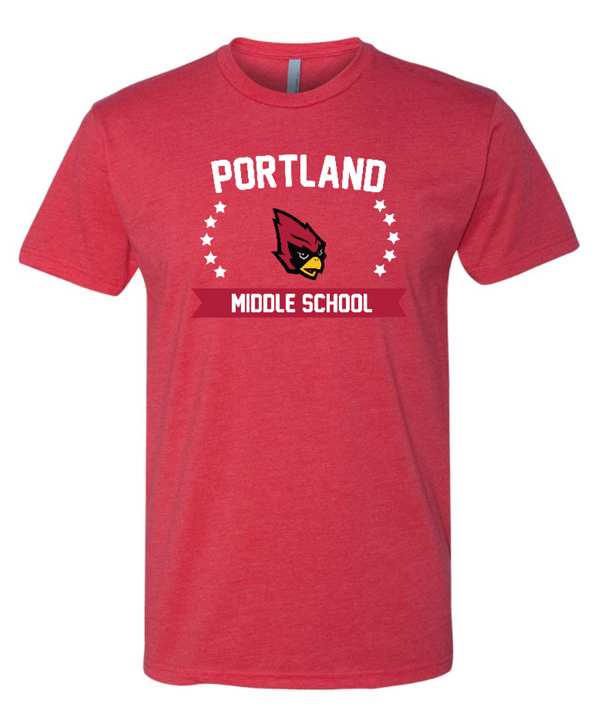 Portland Middle School - Stars Unisex T-shirt
