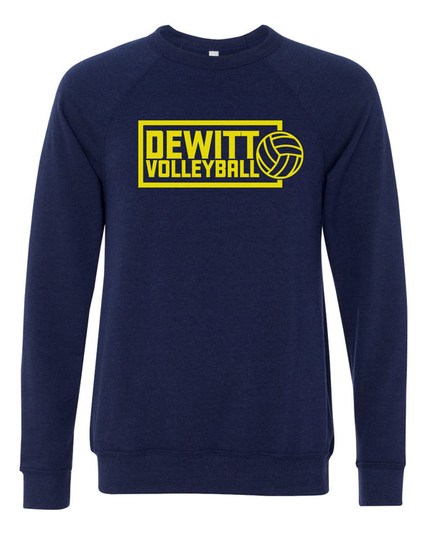 DeWitt Volleyball - Bold Crewneck