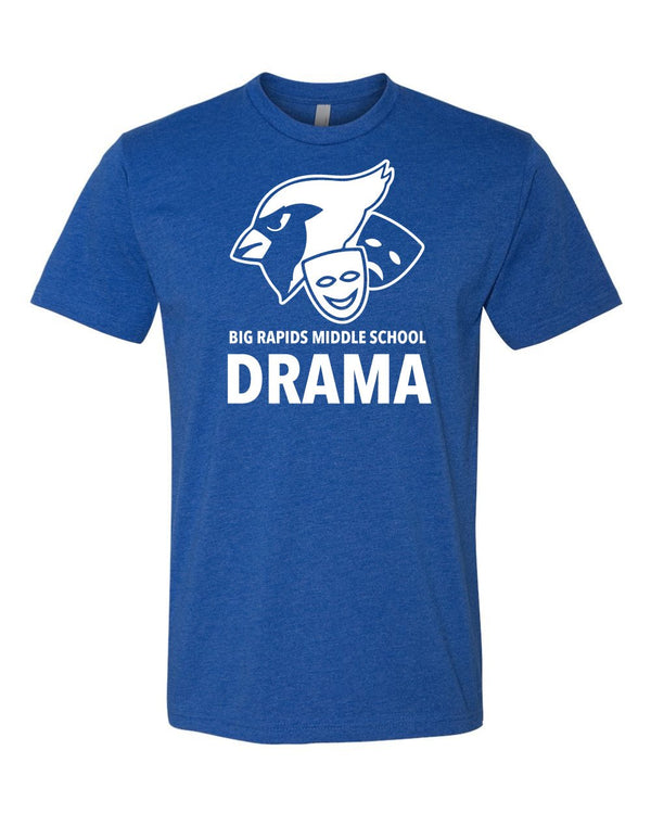Custom Apparel - Screen Printing - Big Rapids Drama Youth T-Shirt - T-Shirt - Big Rapids Middle School