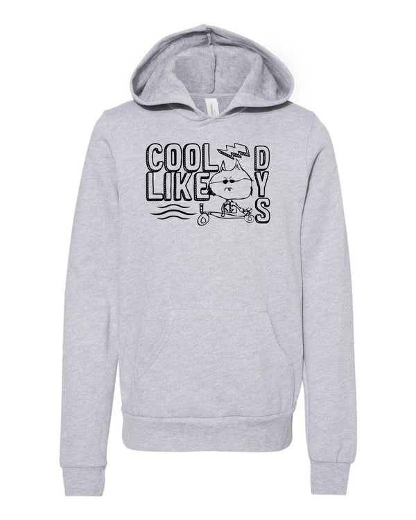 Custom Apparel - Screen Printing - Cool Like Dys - Youth Hoodie - Cool Like Dys