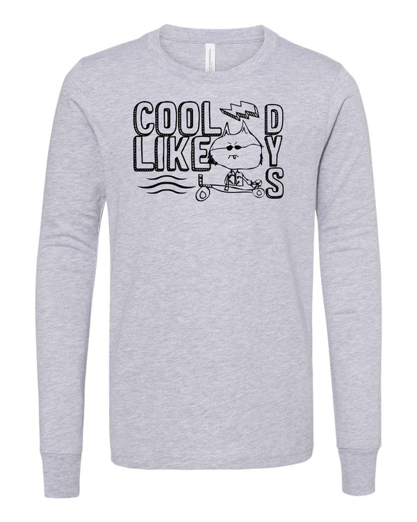 Custom Apparel - Screen Printing - Cool Like Dys - Youth Long Sleeve - Cool Like Dys