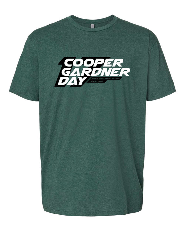 Custom Apparel - Screen Printing - Cooper Gardner Day - Unisex T-Shirt - Cooper Gardner Day 2022