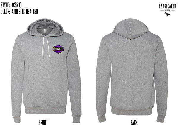 Custom Apparel - Screen Printing - Core Volleyball - Badge Hoodie - Hoodie - Core Volleyball