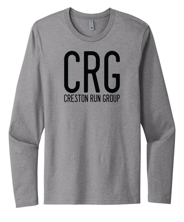 Custom Apparel - Screen Printing - Creston Run Group - LS Unisex T-shirt - Creston Run Group