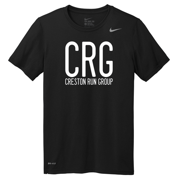Custom Apparel - Screen Printing - Creston Run Group - Nike SS Unisex Performance T-shirt - T-Shirt - Creston Run Group