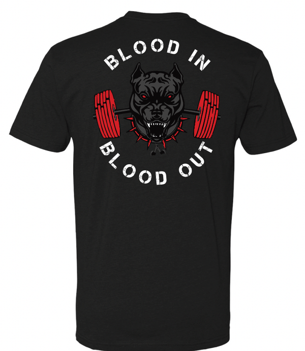 Custom Apparel - Screen Printing - Dawg House - Blood In/Blood Out T-shirt - T-Shirt - Team Dawg House