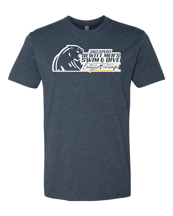 Custom Apparel - Screen Printing - DeWitt Swim & Dive State Champs - Unisex T-shirt - DeWitt Swim & Dive