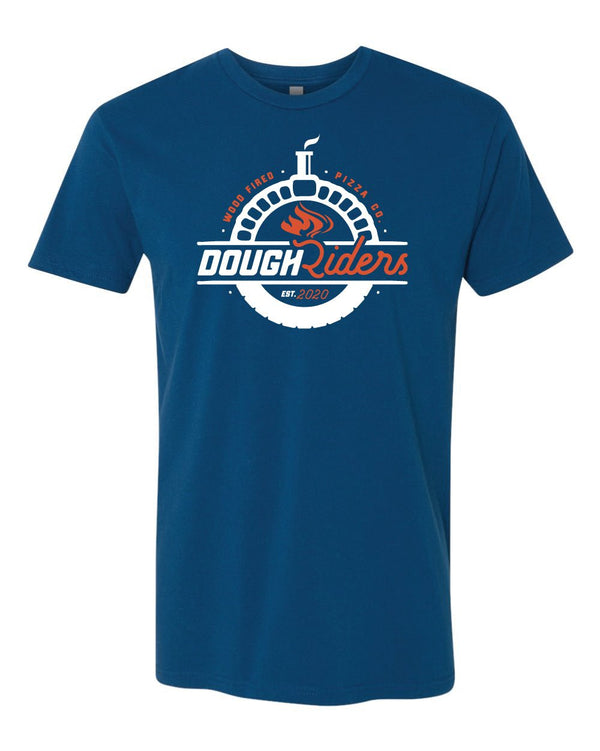 Custom Apparel - Screen Printing - Dough Riders - Cool Blue Unisex T-Shirt - Dough Riders