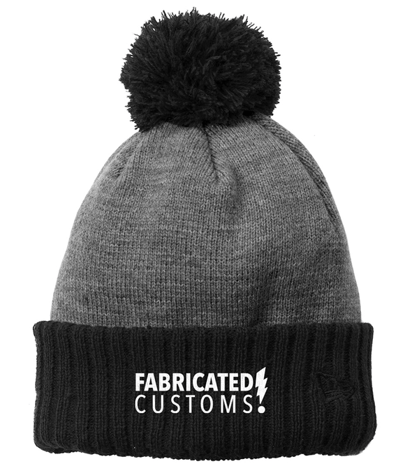 Custom Apparel - Screen Printing - FC! Pom Beanie Winter Collection - Fabricated Customs - 2022