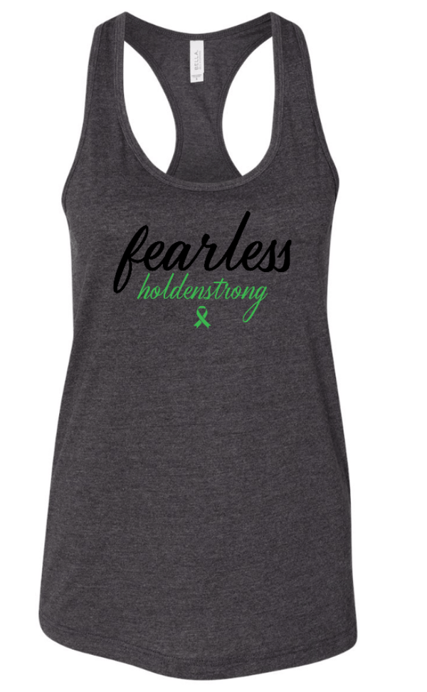 Custom Apparel - Screen Printing - Fearless Fundraiser – Women's Racerback Tank - Fearless Holdenstrong 2023