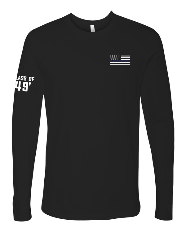 Custom Apparel - Screen Printing - Ferris State LEA - Unisex LS T-shirt - Long Sleeve T-Shirt - Ferris State Law Enforcement Academy