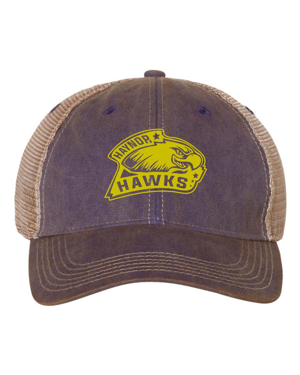 Custom Apparel - Screen Printing - Haynor Hawks Trucker Hat - Haynor Hawks