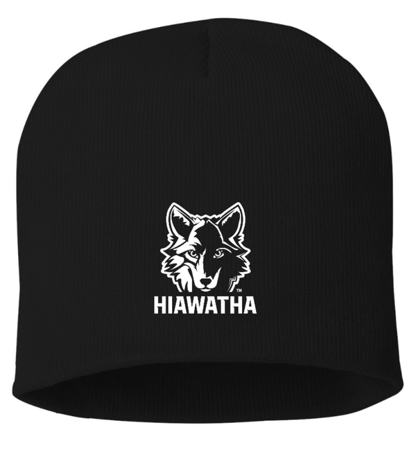 Custom Apparel - Screen Printing - Hiawatha PTO - Winter Beanie - Embroidered - Hiawatha PTO