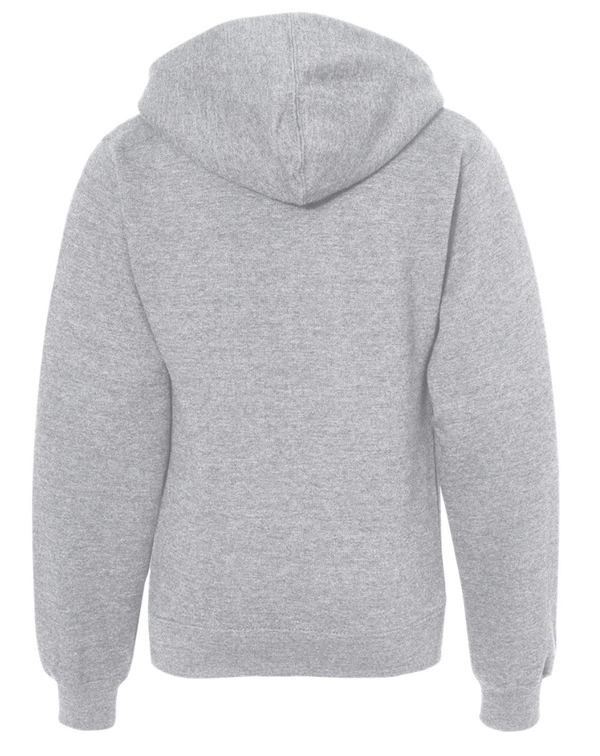 Custom Apparel - Screen Printing - Hiawatha PTO - Youth Unisex Hoodie - Grey - Hiawatha PTO