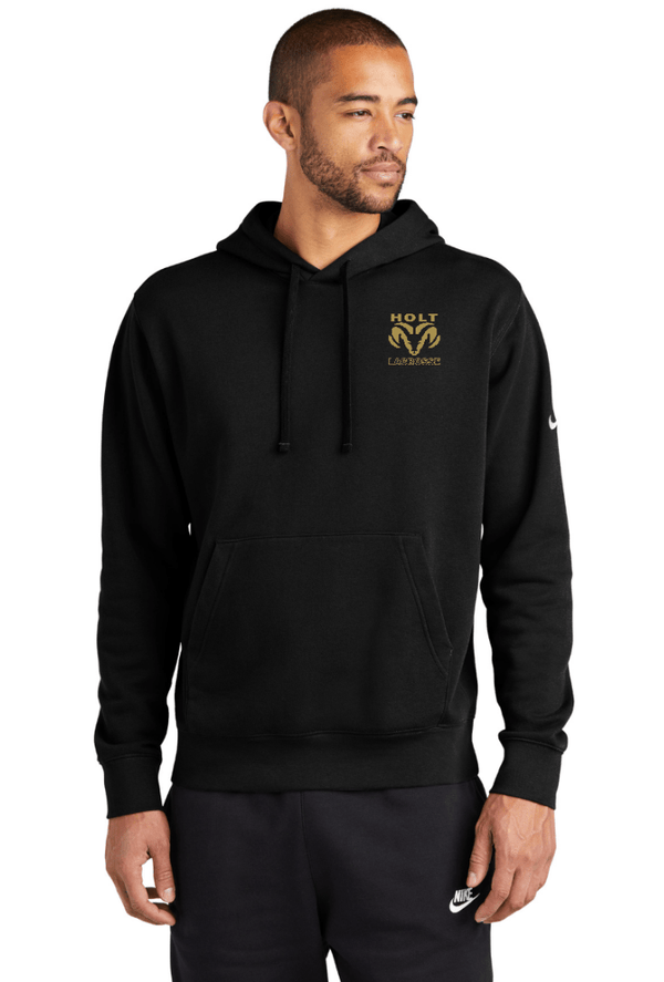Custom Apparel - Screen Printing - Holt LAX – Unisex Nike Fleece Pullover Hoodie - Holt Lacrosse 2023