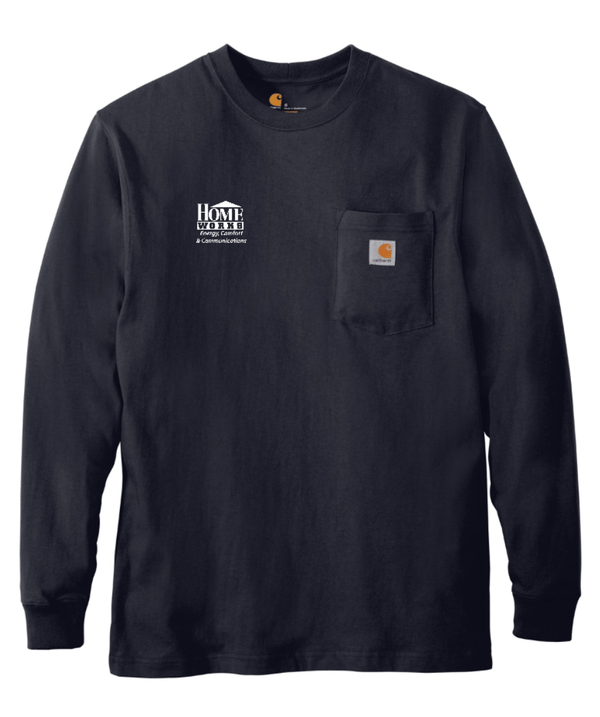 Custom Apparel - Screen Printing - Homeworks - Carhartt Long Sleeve Pocket Tee - Homeworks