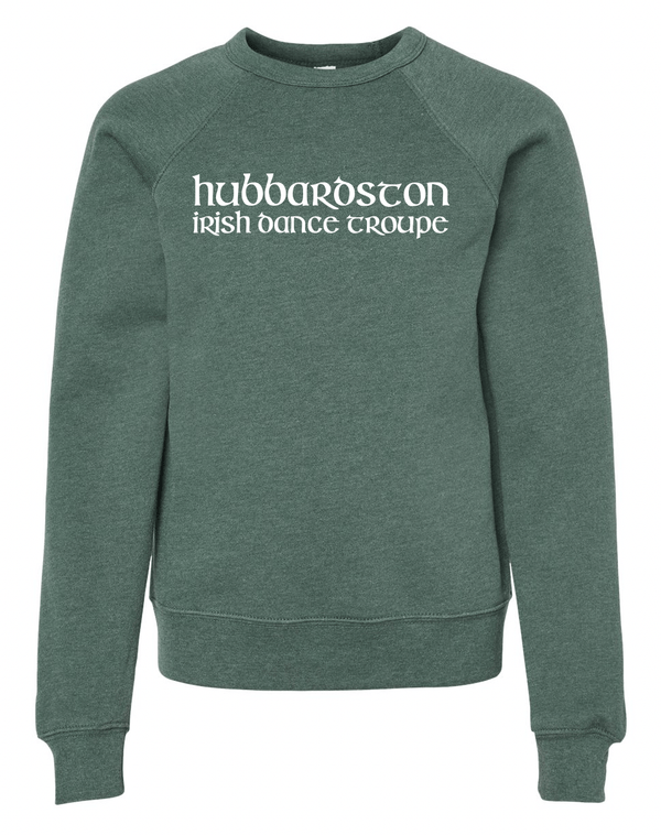 Custom Apparel - Screen Printing - Hubbardston Dance Fall 2023 - Youth Unisex Crewneck Sweatshirt - Hubbardston Dance Fall 2023 - 14783