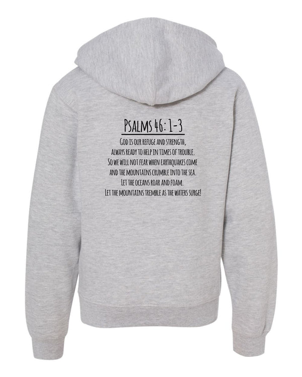 Custom Apparel - Screen Printing - JJ's Journey - Unisex Youth Hoodie - JJ's Journey