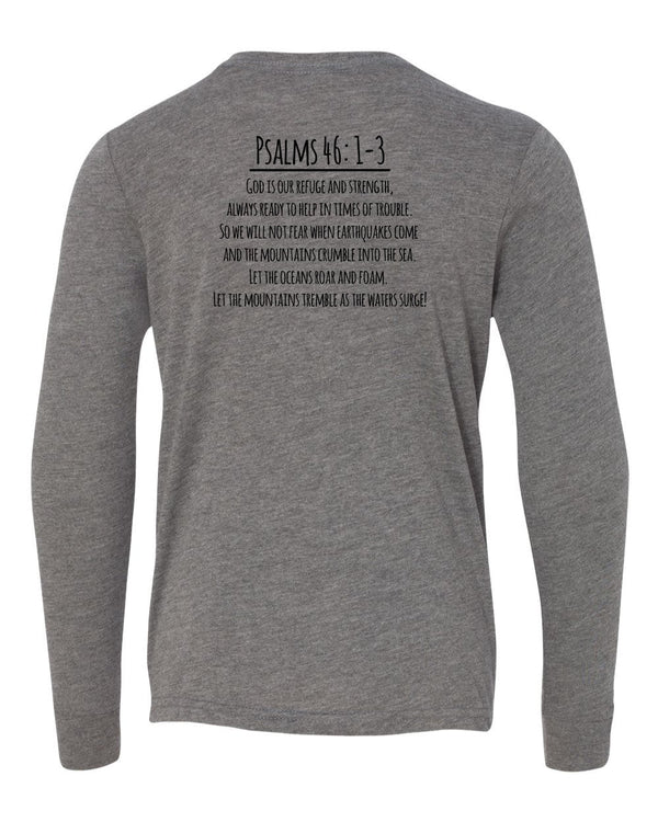 Custom Apparel - Screen Printing - JJ's Journey - Unisex Youth Long Sleeve - JJ's Journey