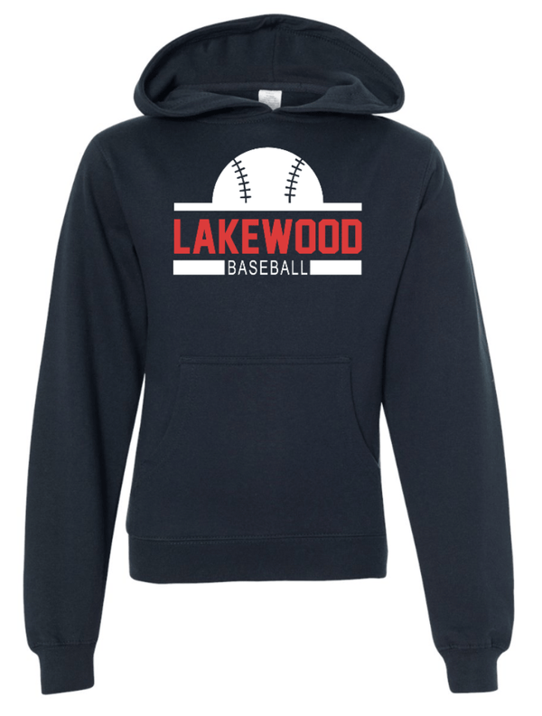 Custom Apparel - Screen Printing - Lakewood Baseball – Unisex Hoodie - Lakewood Baseball & Softball 2023