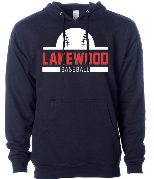 Custom Apparel - Screen Printing - Lakewood Baseball – Unisex Hoodie - Lakewood Baseball & Softball 2023